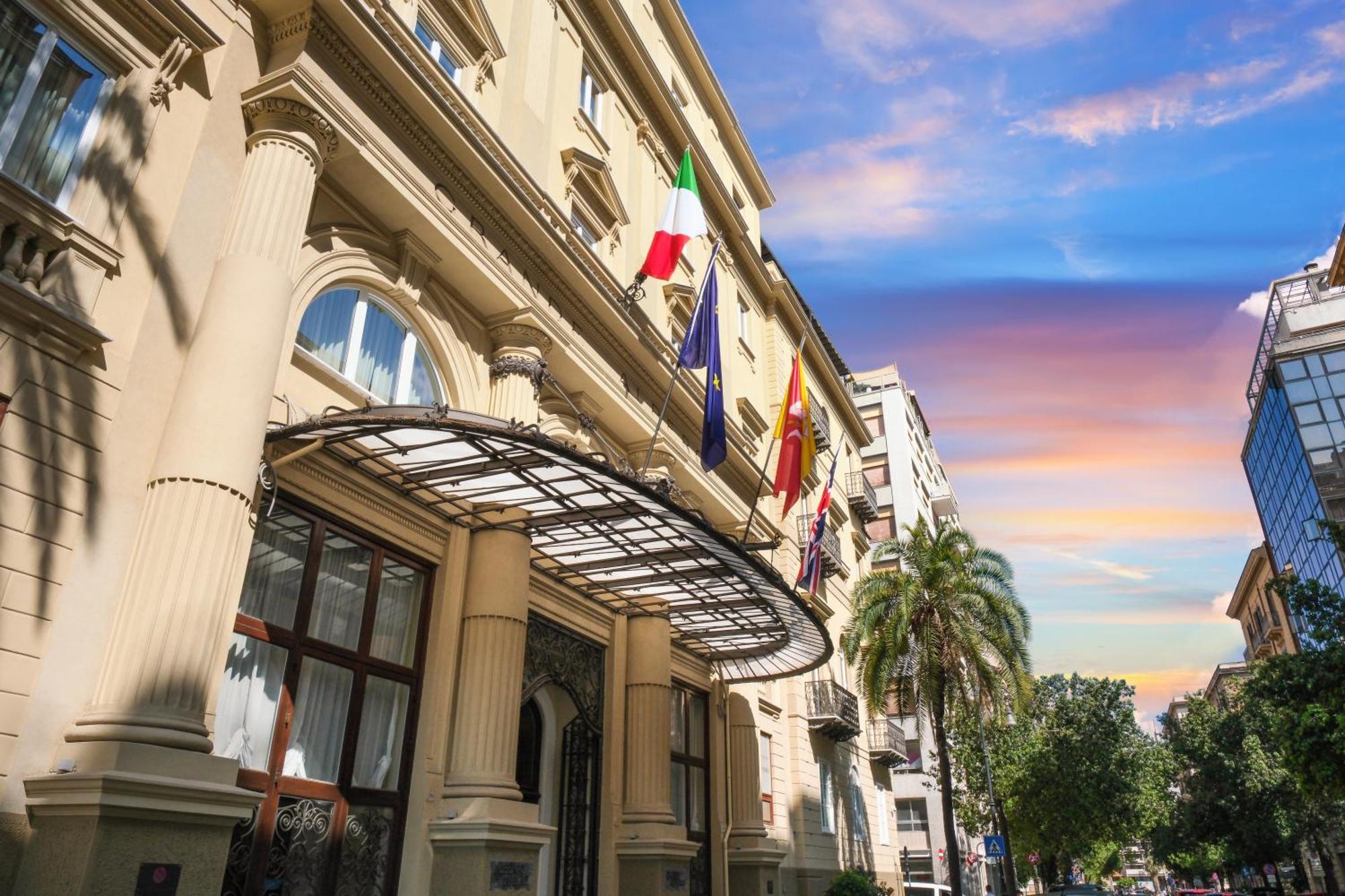 Grand Hotel Et Des Palmes Палермо Екстериор снимка